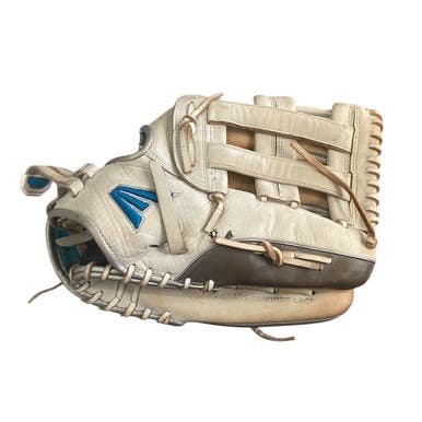 Used Easton GHOST TOURNAMENT ELITE RH Throw Fastpitch Gloves White 12 3/4" 11760-S000083928