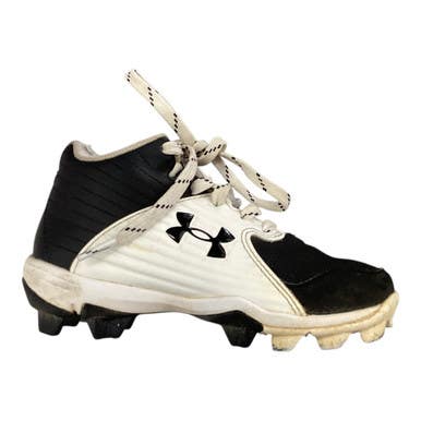 Used Under Armour LEADOFF BB/SB Cleats Black Youth 11.0 11760-S000083908