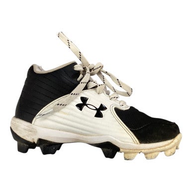 Used Under Armour LEADOFF BB/SB Cleats Black Youth 11.0 11760-S000083908