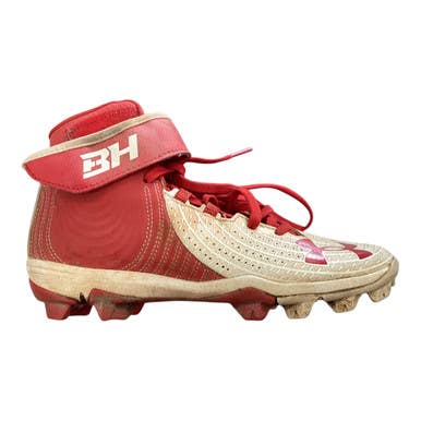 Used Under Armour BRYCE HARPER BB/SB Cleats Red Junior 05.5 11760-S000083881