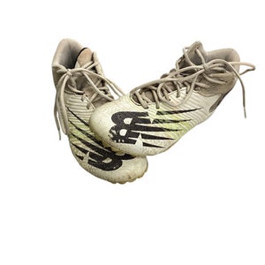 Used New Balance RUSH LAX Cleats Mens White Senior 7.5 11760-S000083789