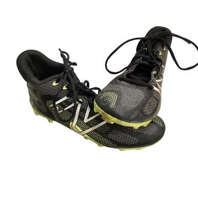 Used New Balance FREEZE LAX Cleats Mens Black Senior 7.5 11760-S000083788