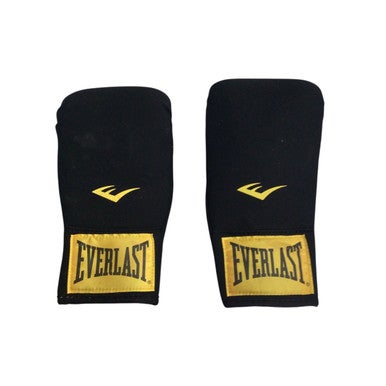 Used Everlast Heavy Bag Gloves Black S/M 11760-S000083768