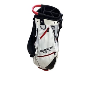 Used Bridgestone STAND BAG Mens Stand Bag White 11760-S000083755