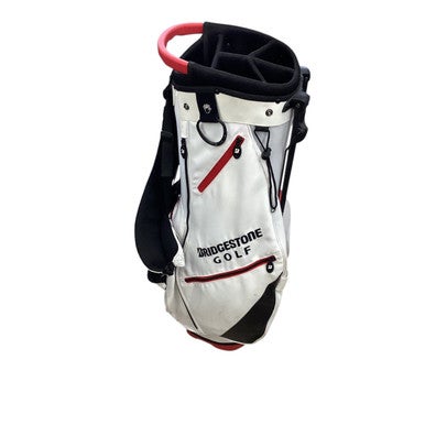 Used Bridgestone STAND BAG Mens Stand Bag White 11760-S000083755