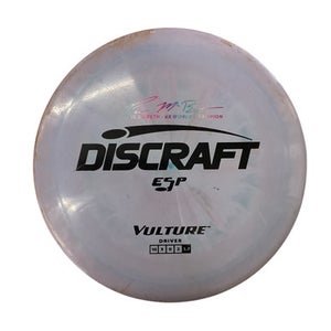 Used Discraft VULTURE ESP Disc Golf Driver Grey 11760-S000083727