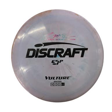 Used Discraft VULTURE ESP Disc Golf Driver Grey 11760-S000083727