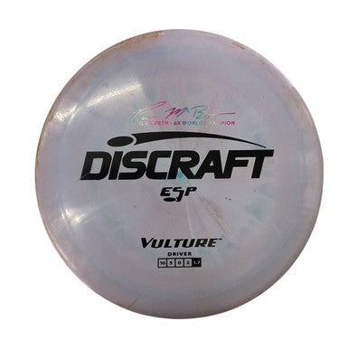 Used Discraft VULTURE ESP Disc Golf Driver Grey 11760-S000083727