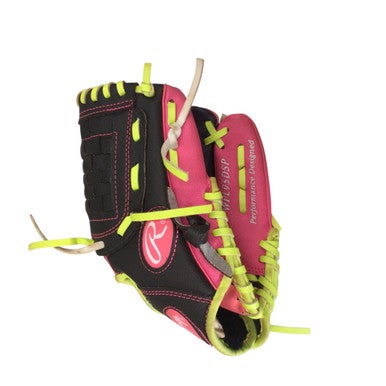 Used Rawlings PLAYERS SERIES BB/SB Glove RH Throw Pink 9 1/2" 11760-S000083673