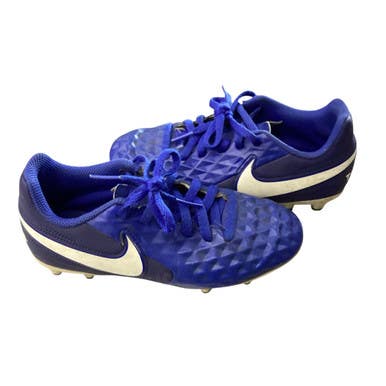 Used Nike Soccer Cleats Royal Blue Youth 13.0 11760-S000083644