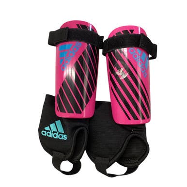 Used Adidas Soccer Shin Guards Youth Pink SM 11760-S000083640