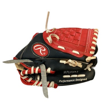 Used Rawlings WPL95NS BB/SB Glove T-ball Navy Blue 10" 11760-S000083637