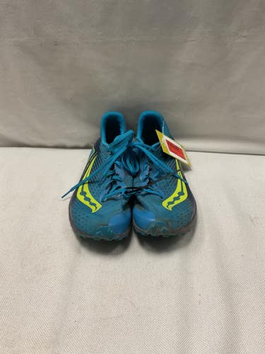 Saucony Used Size 14 (Women's 15) Blue Adult Cleats