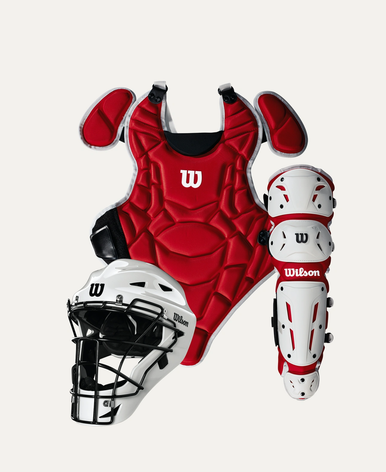 New Wilson EZ GEAR 2 Catchers Protective Set Black 11490-WILWB5720207SM