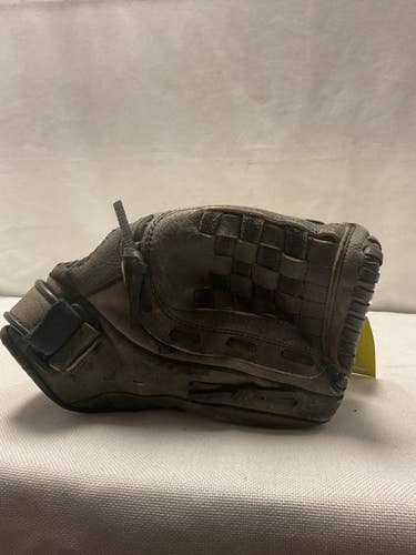 Used Mizuno MMX123P BB/SB Glove RH Throw Black 12" 11490-S000266596