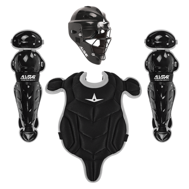 New All-Star FUTURE STAR AGE 9-12 Catchers Protective Set Black 11490-ASTCKFS2912BK