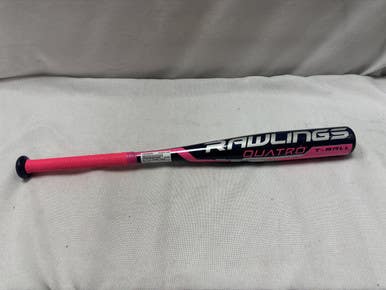 Used Rawlings QUATRO TB8QD BB/SB T-Ball Bat 25" 11490-S000266909