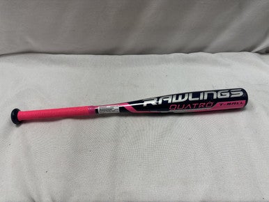 Used Rawlings QUATRO TB8QD BB/SB T-Ball Bat 25" 11490-S000266909