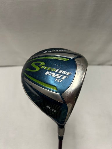 Used Adams Golf SPEEDLINE FAST 10 Mens Driver RH 9.5 Degree 11490-S000267094