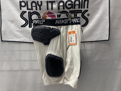 Used Nike PRO 5 PADDED FB Girdles White MD 11490-S000267266