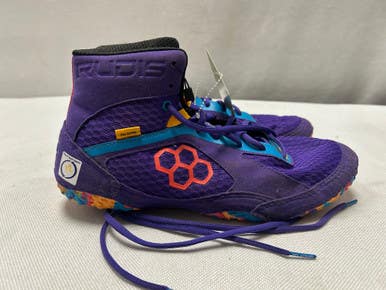 Used Rudis Wrestling Shoes Purple Senior 12 11490-S000266816