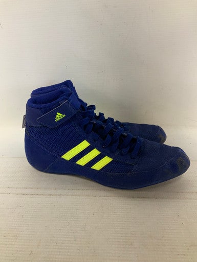 Used Adidas Wrestling Shoes Royal Blue Junior 05.5 11823-S000036241