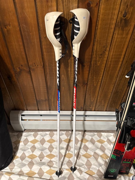 Swix SL 110 Racing Ski Poles with Pole Guard (Used)