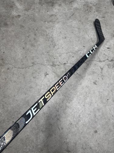 80 Flex Custom P28M Senior CCM JetSpeed FT5 Pro Left Hand Hockey Stick Pro Stock NHL (New)