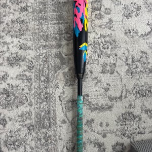 2023 DeMarini Zoa Glitch Composite USSSA Certified Bat (-8) 23 oz 31" (Used)