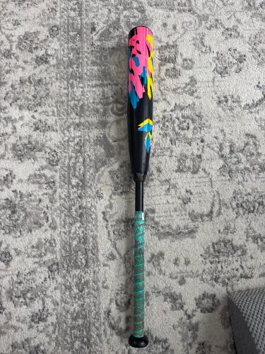 2023 DeMarini Zoa Glitch Composite USSSA Certified Bat (-8) 23 oz 31" (Used)