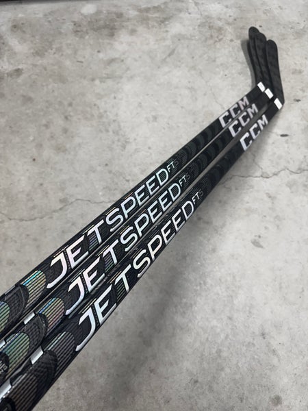 3 PACK 80 Flex Custom P88 Senior CCM JetSpeed FT5 Pro Left Hand Hockey Stick Pro Stock (New)
