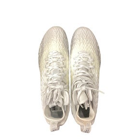 Used Under Armour Adult FB Cleats White Senior 10 11846-S000097865