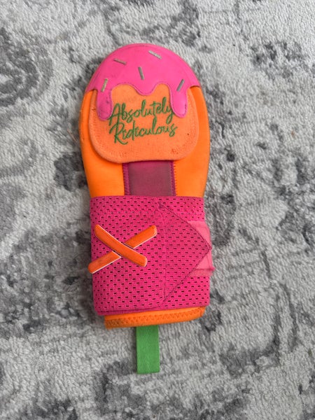 Orange Senior Sliding Mitt (Used)