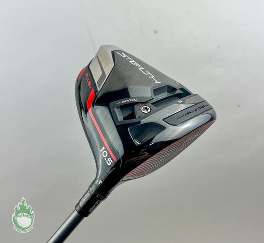 Right Handed TaylorMade Stealth Plus Driver 10.5* XC-7 X-Stiff Graphite Golf