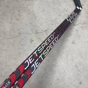 2 PACK - 80 Flex P28 Senior CCM JetSpeed FT5 Pro Left Hand Hockey Stick Pro Stock NHL (New)