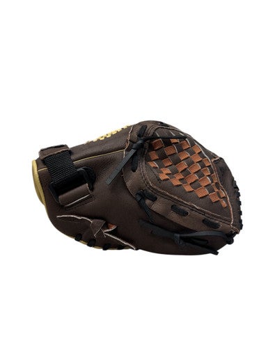 New Mizuno Power Close Prospect GPP1100Y3 11 RH Throw Glove - Brown And Black 11835-S000201897