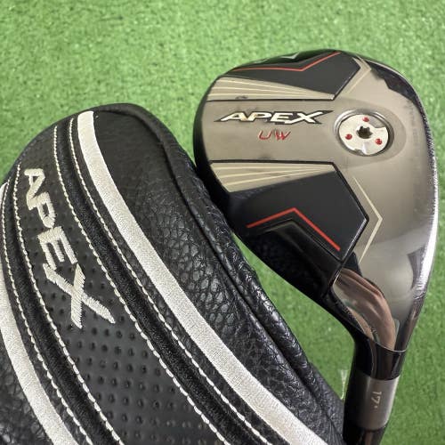 Callaway Apex UW 24 Fairway Wood 17 Degree MMT 304SS Extra Stiff X Flex RH