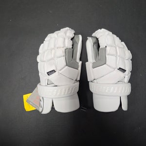 New Goalie Warrior Nemesis White Lacrosse Gloves 13" Large