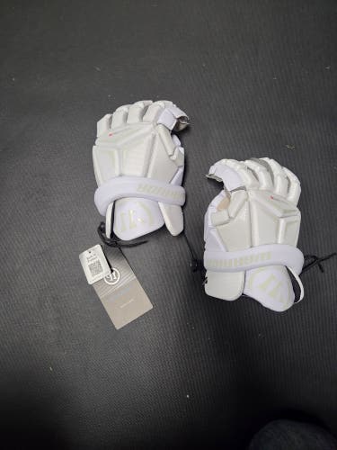 Brand new Warrior Franchise LT Lacrosse Gloves 13" Large White