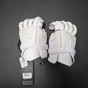Brand new Warrior Franchise LT Lacrosse Gloves 12" Medium White