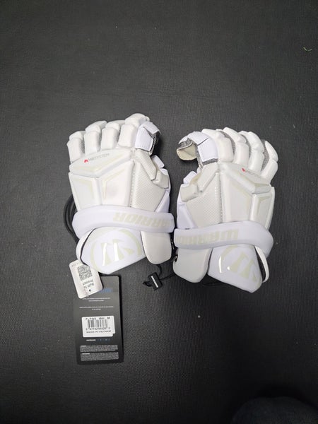 Brand new Warrior Franchise LT Lacrosse Gloves 12" Medium White