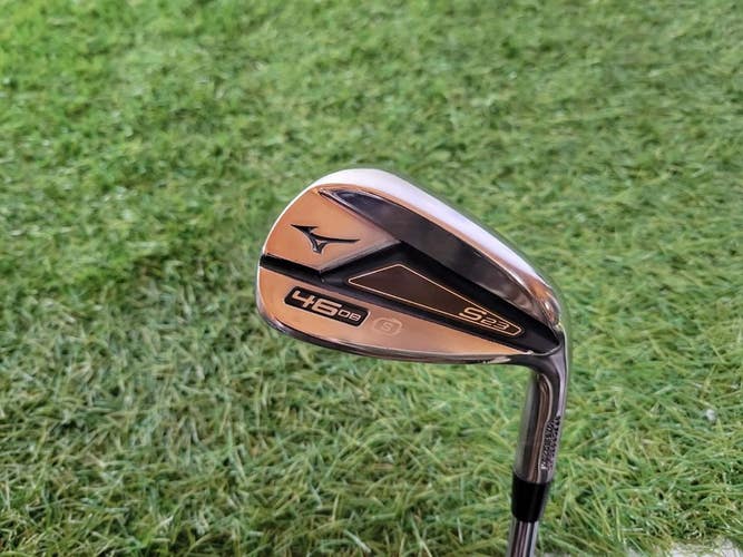 Mizuno S23 Satin Chrome 46* Wedge RH Steel Wedge 37.5 Jumbo Max