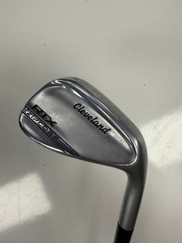 Men's Cleveland RTX Zipcore Right Handed Wedge 52 Degree Steel Shaft (Used)