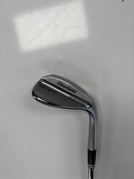Men's Cleveland RTX 6 Right Handed Wedge 58 Degree Steel Shaft (Used)