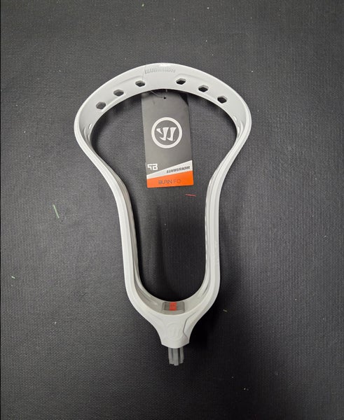 New Warrior Burn FO Unstrung lacrosse Head - White