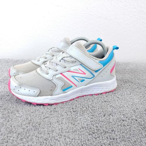 New Balance Fresh Foam 650 V1 Girls Size 3Y Running Shoes Big Kids White Pink
