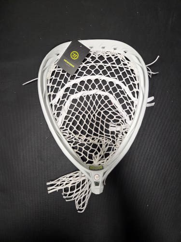New Warrior Nemesis Lite Goalie Strung Head - White