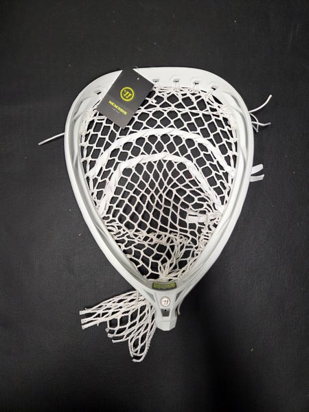 New Warrior Nemesis Lite Goalie Strung Head - White