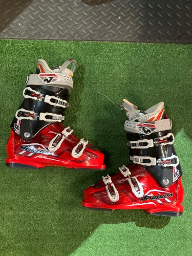 Men's Nordica SportMachine 100 Ski Boots - Mondo 28-28.5 I 325mm (Used)