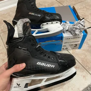 2024 Bauer Supreme Shadow Hockey Skates Size 5 (Used)